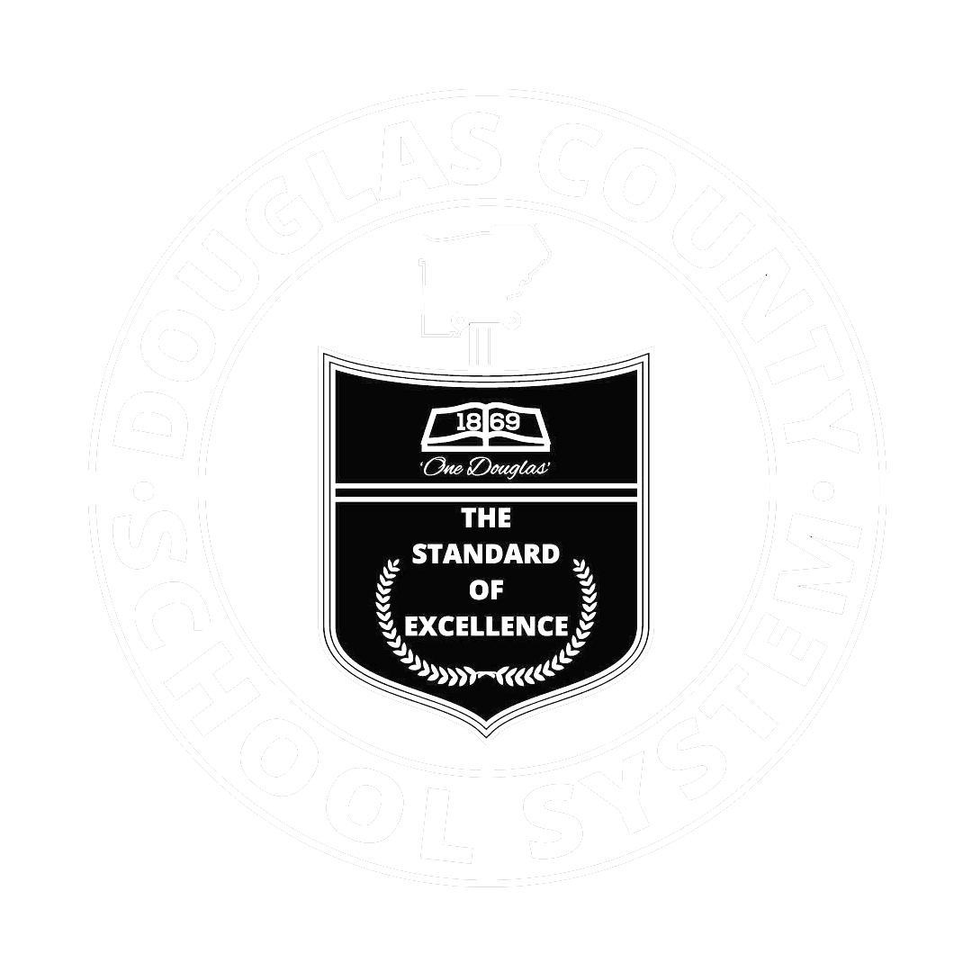 Logo of Douglas County School System—collaborating with Satchel.